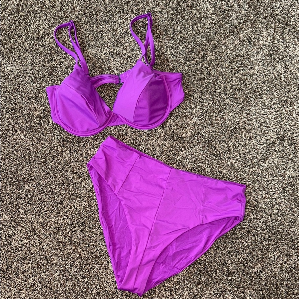 Vetchy Cancun Bikini-Violet Set